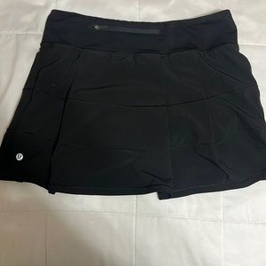 Lululemon Pace Rival Skirt (Black)